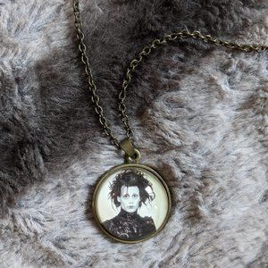 Edward Scissorhands Pendant Necklace